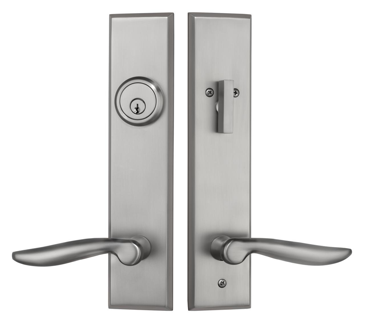 Berlin Modisch Entry Lever Door Handle and Single Cylinder Deadbolt ... Berlin Modisch Entry Lever Door Handle and Single Cylinder Deadbolt ...