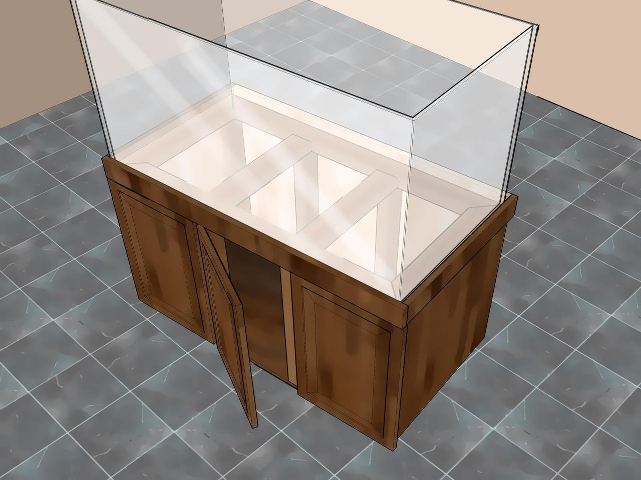 How to Build an Aquarium Cabinet Stand--The Start of a Man Cave